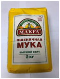 Мука пшеничная хлебопекарная. Высший сорт. ТМ «MAKFA»