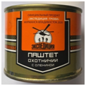 Консервы с олениной мясорастительные стерилизованные. Паштет «Охотничий». ТМ «Экспедиция-ТРОФИ»