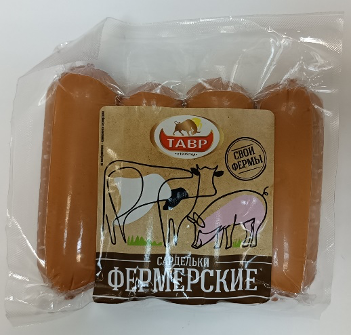Сардельки из мяса птицы Фермерские
