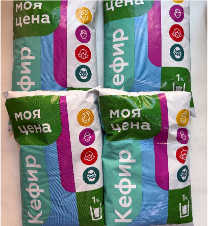 Кефир с м.д.ж. 1,0% Т.М. «Моя Цена»