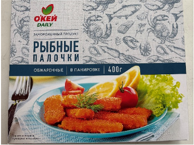 Палочки из фарша рыбного