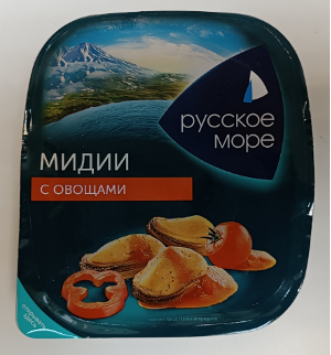 Салат из мяса мидии чилийской